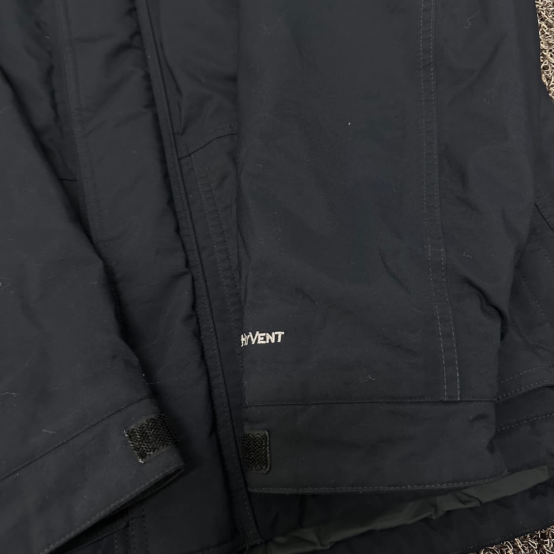 노스페이스 투포켓 Hyvent 바람막이 자켓 블랙 M 상품이미지3