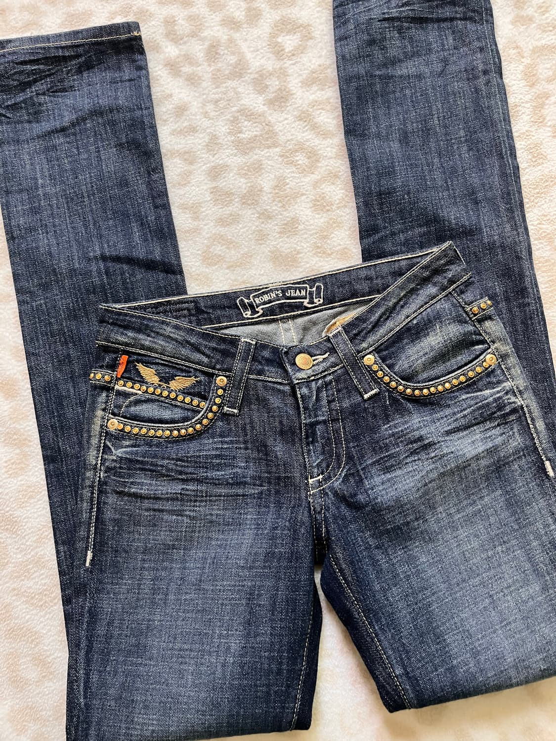 Robin's jean Gold wing cubic denim pants 상품이미지3