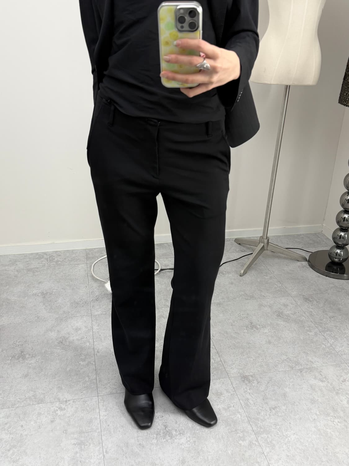 Mary Quant London 로우라이즈 부츠컷 슬랙스 상품이미지1