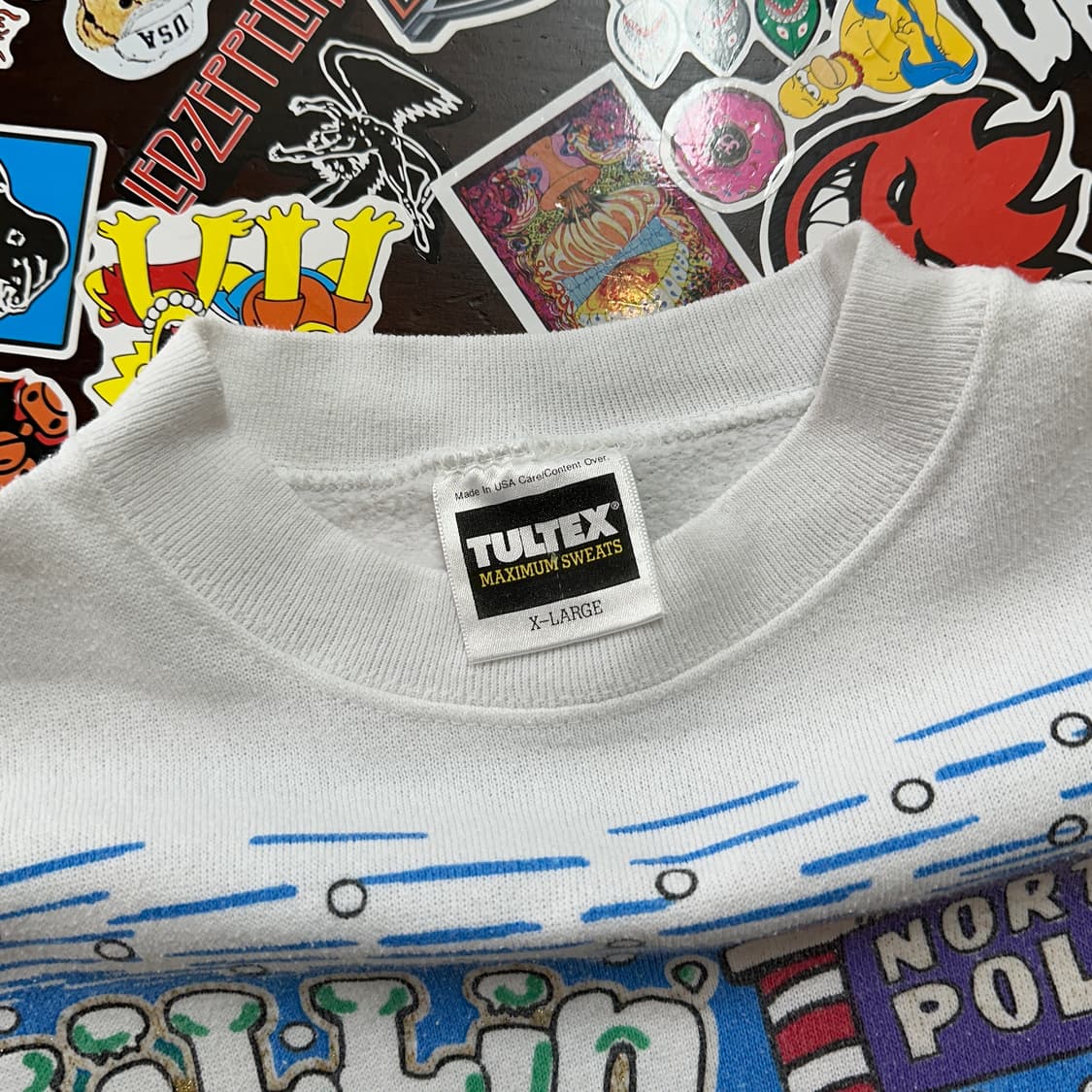 90s USA 베티붑 빈티지 스웻셔츠 XL 상품이미지7