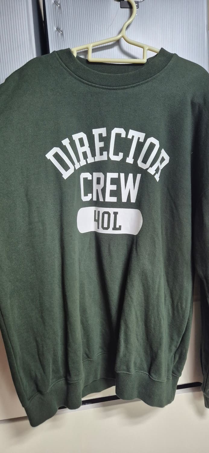 듀테로 DIRECTOR 맨투맨 Forest Green L사이즈 상품이미지2