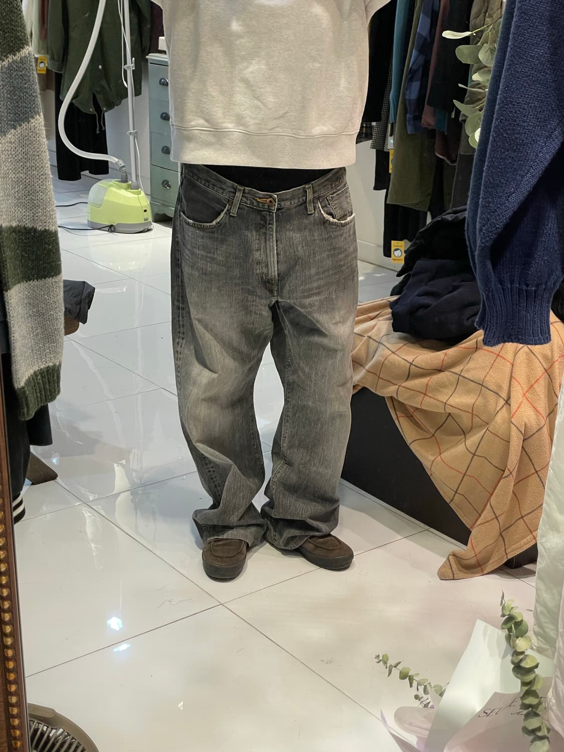 에드윈 505z 셀비지 오렌지탭 34x34 상품이미지1