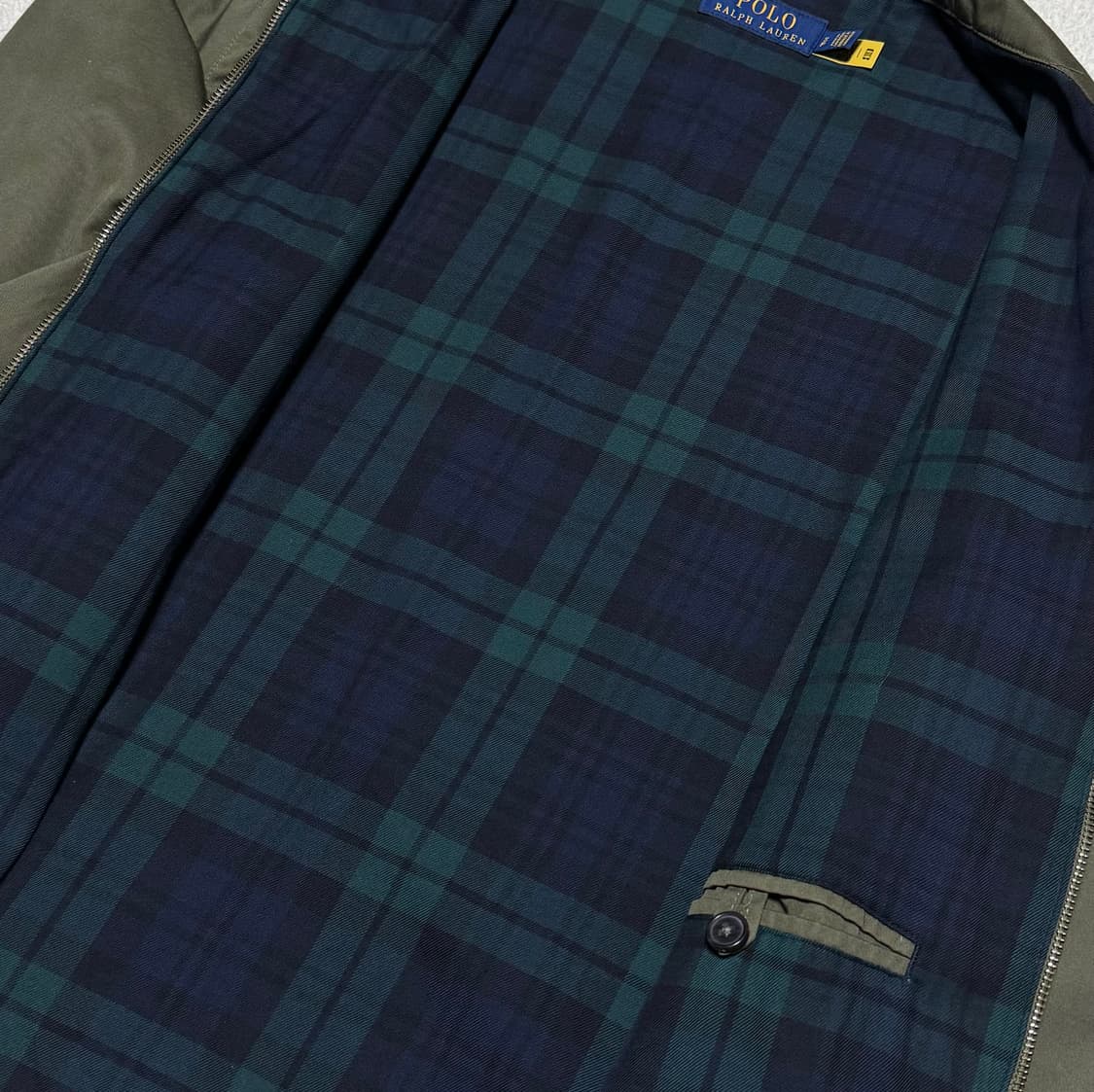 폴로 랄프로렌 바라쿠다 카키 자켓 (QR) 상품이미지9