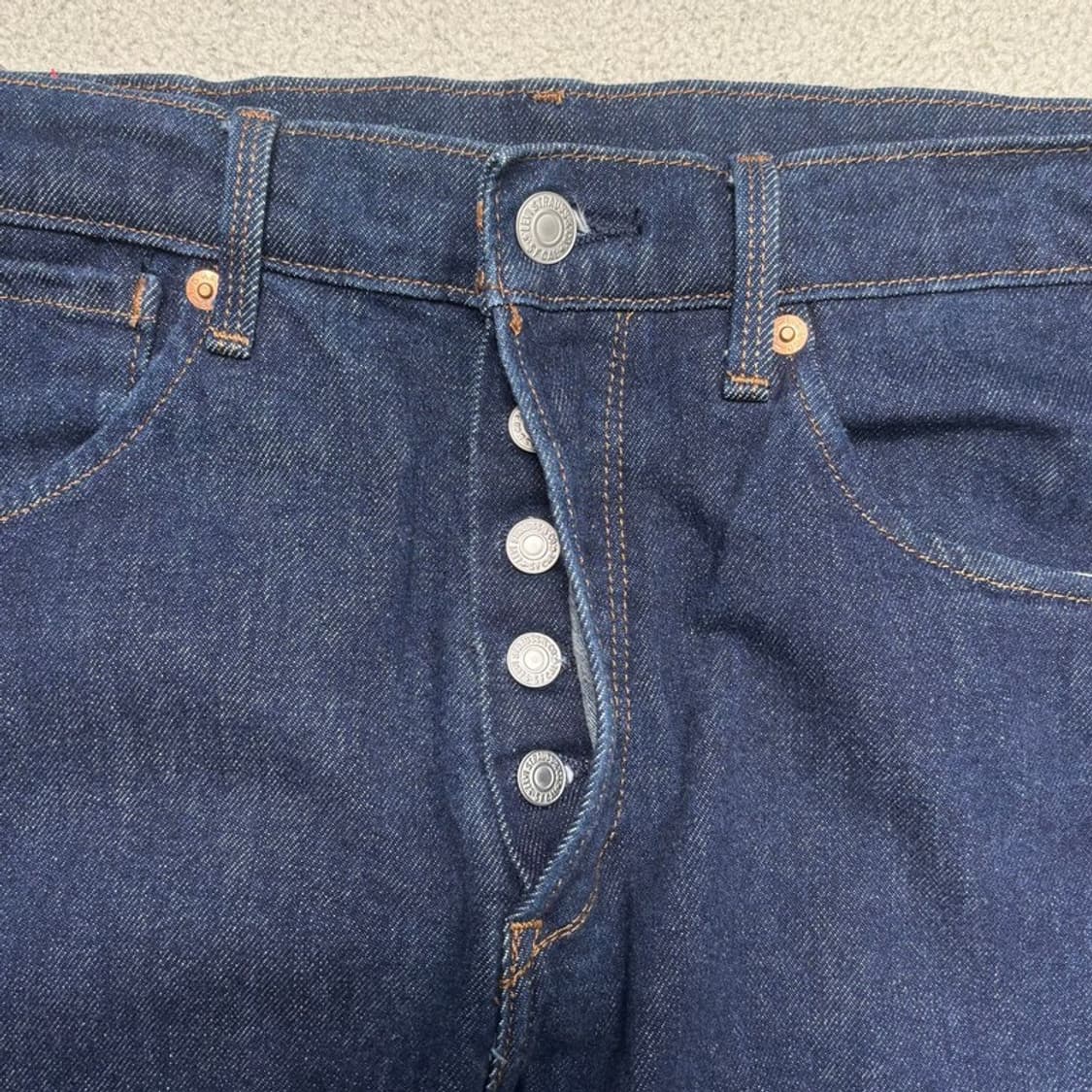 LEVI'S 512 데님 팬츠 버튼 플라이 34 | 32 상품이미지3