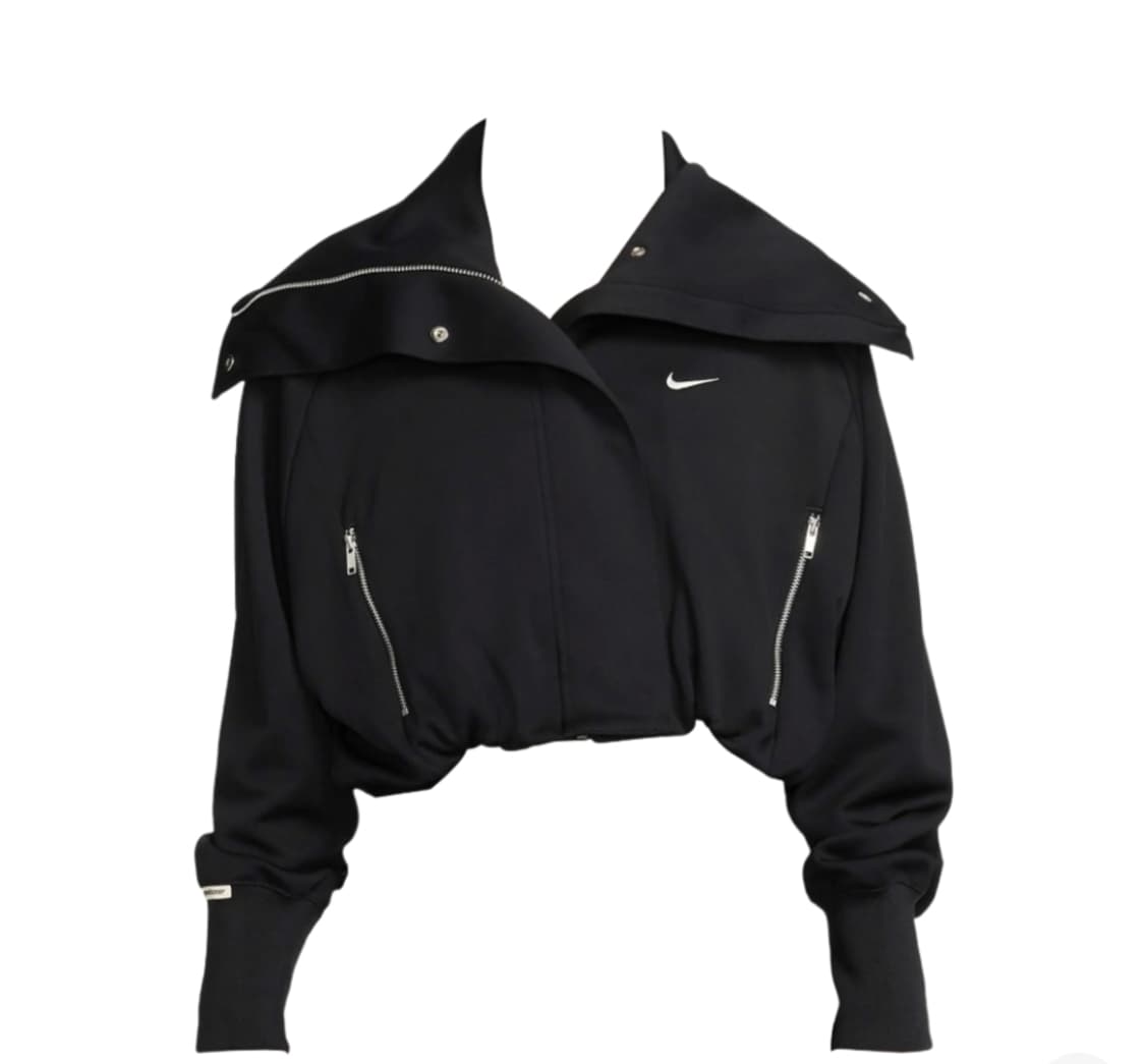 나이키NSW 크롭 트랙자켓 블랙L(95)사이즈 새상품급❤️‍🔥 상품이미지1