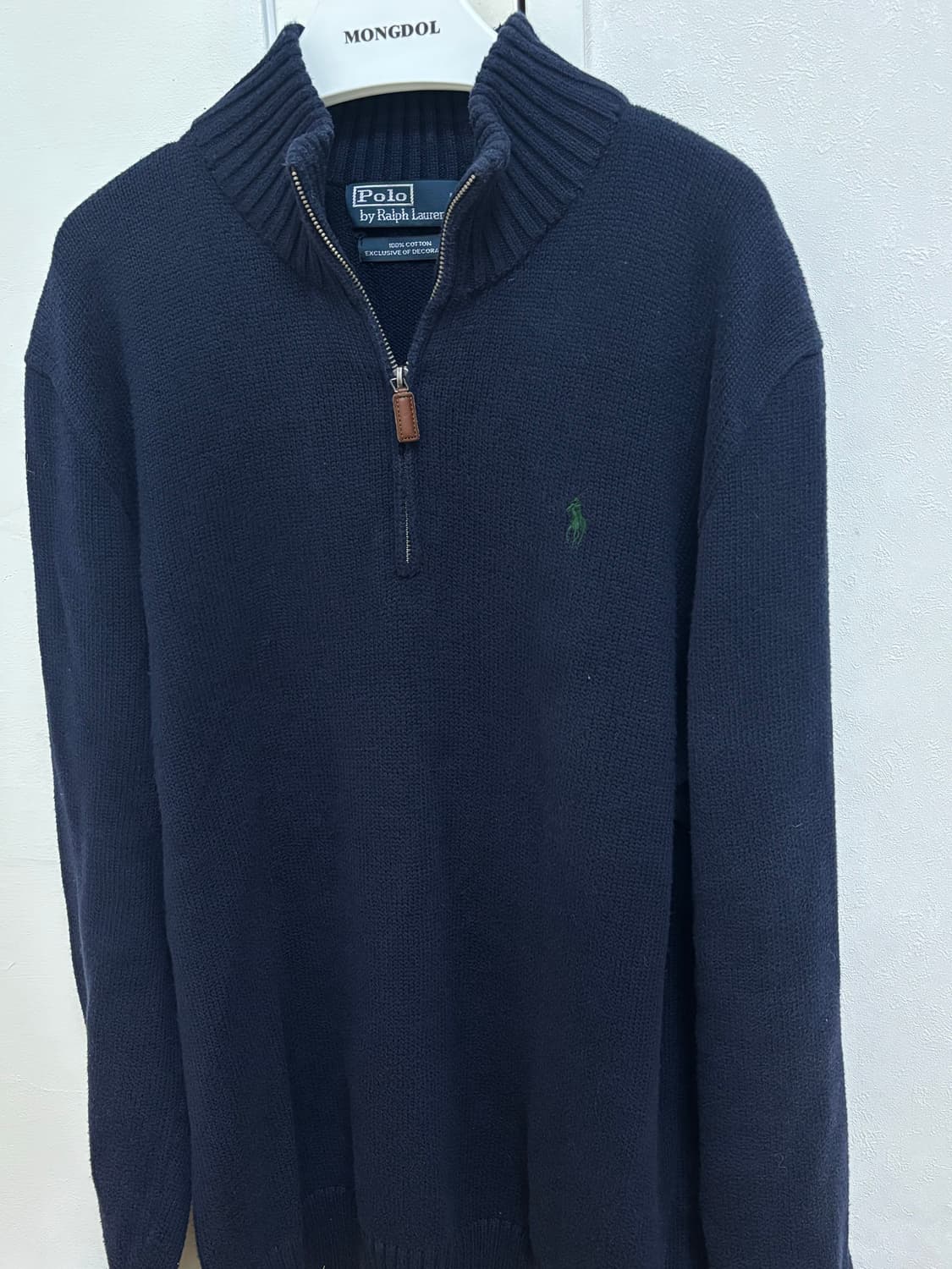 폴로 랄프로렌 반집업 니트 M (빈티지) 상품이미지2