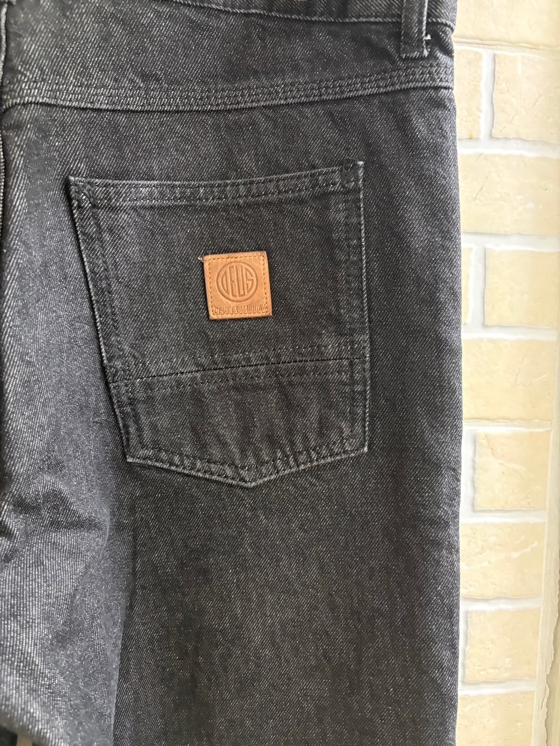 데우스엑스마키나 - 블랙 데님 루즈 테이퍼드 32사이즈 상품이미지7