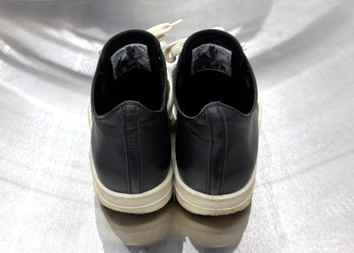 릭오웬스 레더 라몬즈 로우 36사이즈 상품이미지4