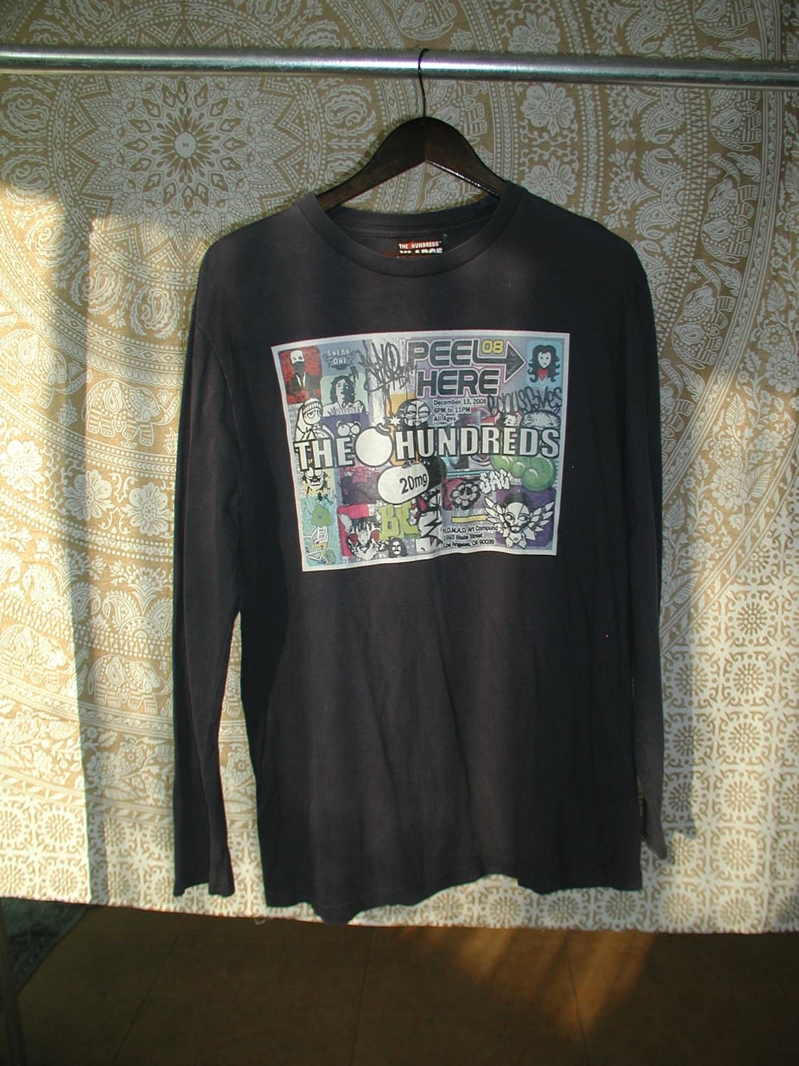 The hundreds 프린팅 롱슬리브 긴팔 티  상품이미지3