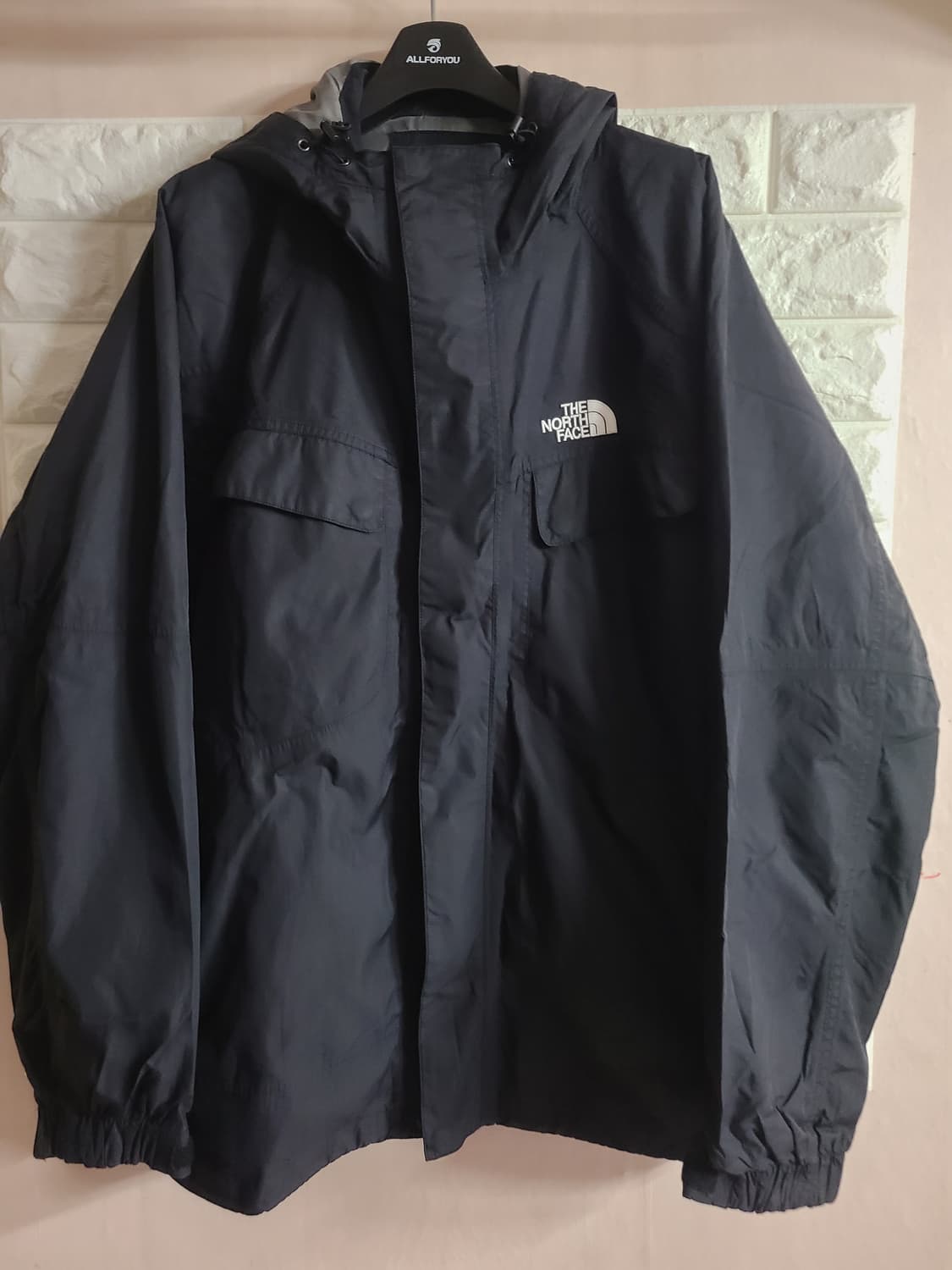 노스페이스 투웨이 탄창 블랙 바람막이 자켓 상품이미지1