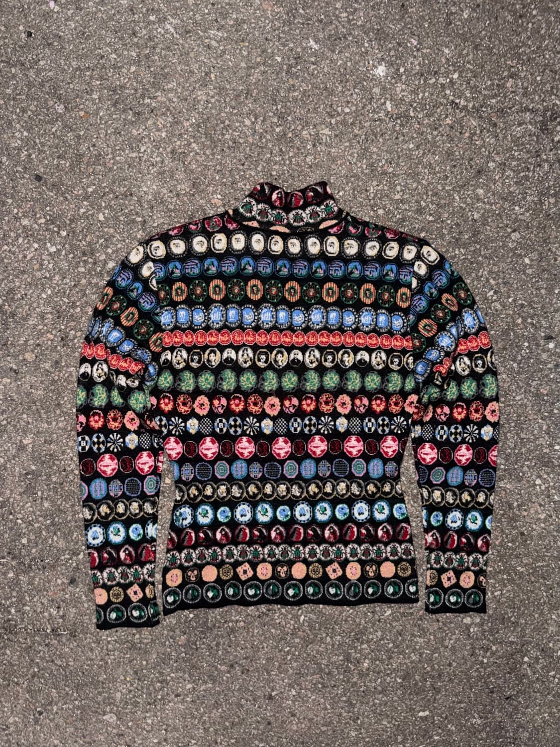 Kenzo Coin pattern High-Neck knit 상품이미지2