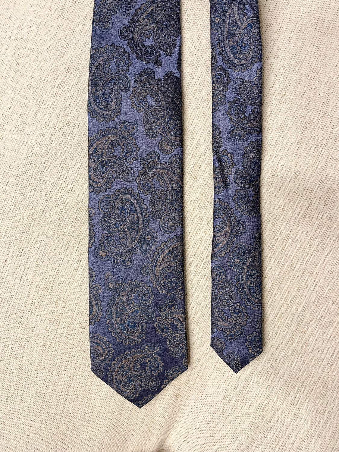 빨질레리 페이즐리 패턴 넥타이 상품이미지1