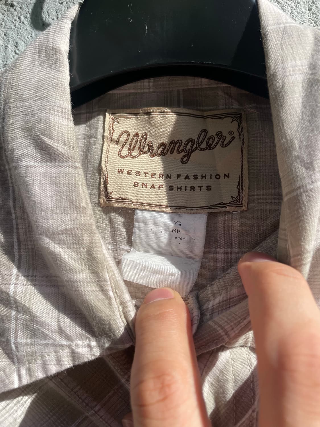 Wrangler western shirt  상품이미지3