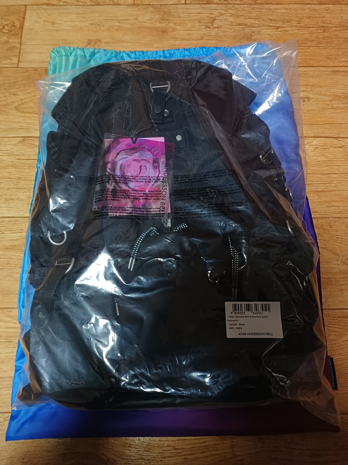 (새상품)앤더슨벨 유니섹스 테크니컬 베를린 백팩 aaa237u 상품이미지2