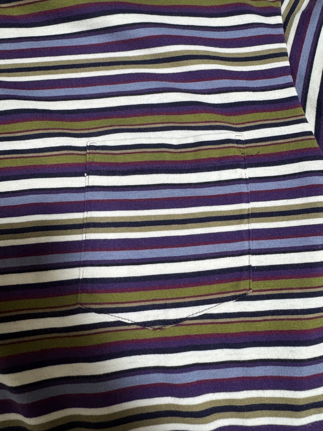 [M] 80s 스투시 스트라이프 티셔츠 상품이미지6