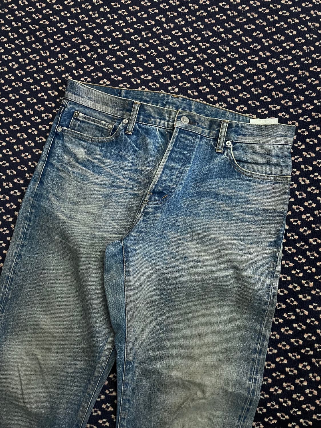 오디너리핏츠 셀비지 데님팬츠 상품이미지1