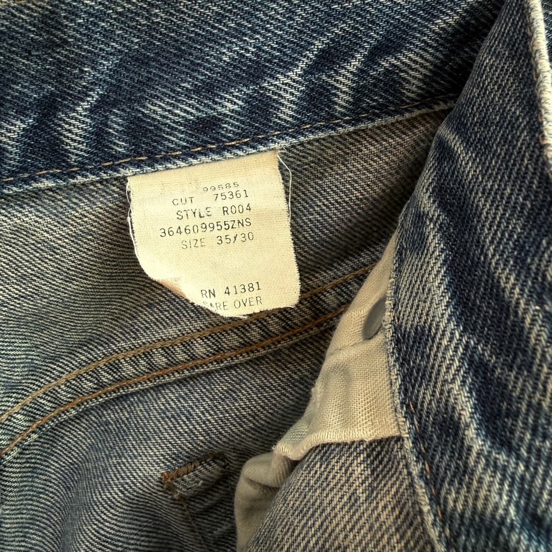 90s 더블알엘 데님 팬츠 상품이미지6