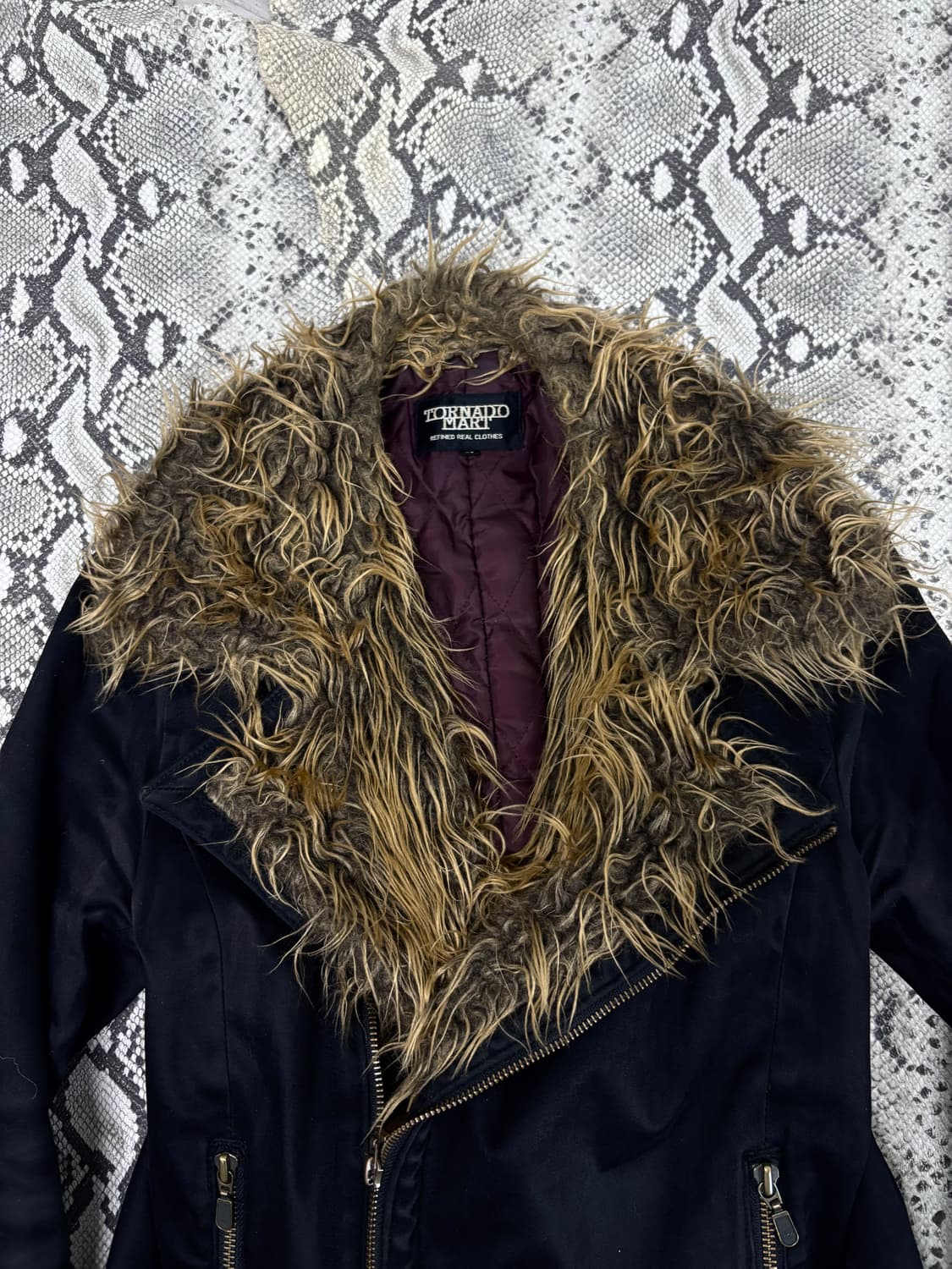 [TORNADO MART]Archive Fur Trimming Black 상품이미지8