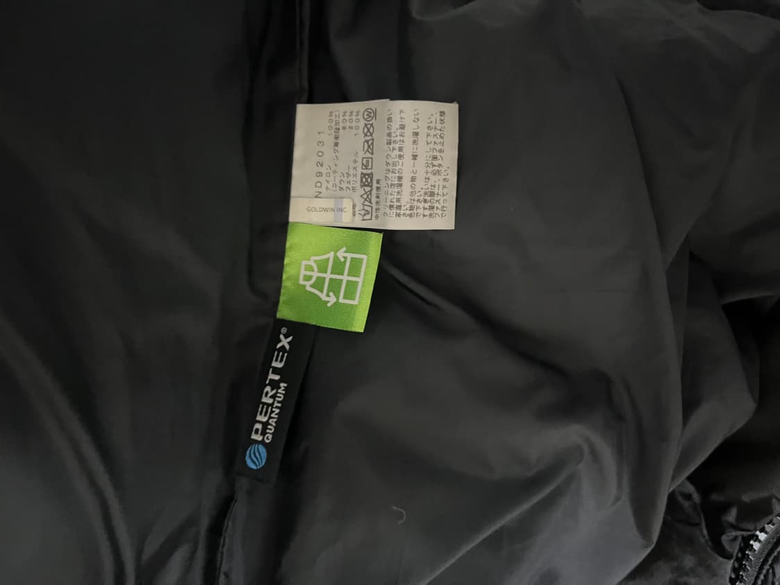 노스페이스 힘다운 블랙 일본판 L사이즈 상품이미지4