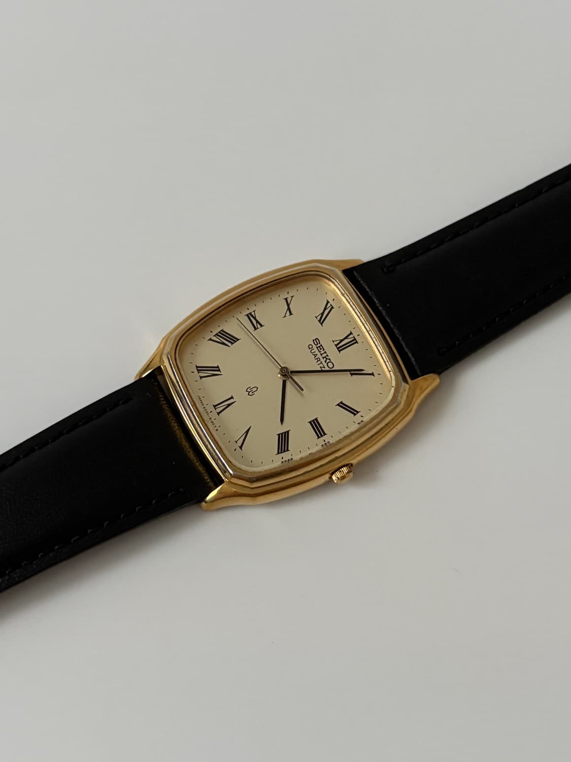 1980s Chariot Roman Gold Tank Quartz 상품이미지4