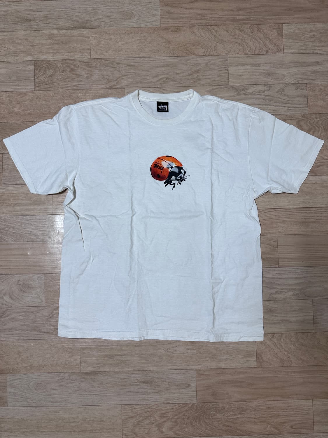 [XL]스투시 레이디 버그 티셔츠 화이트 상품이미지2