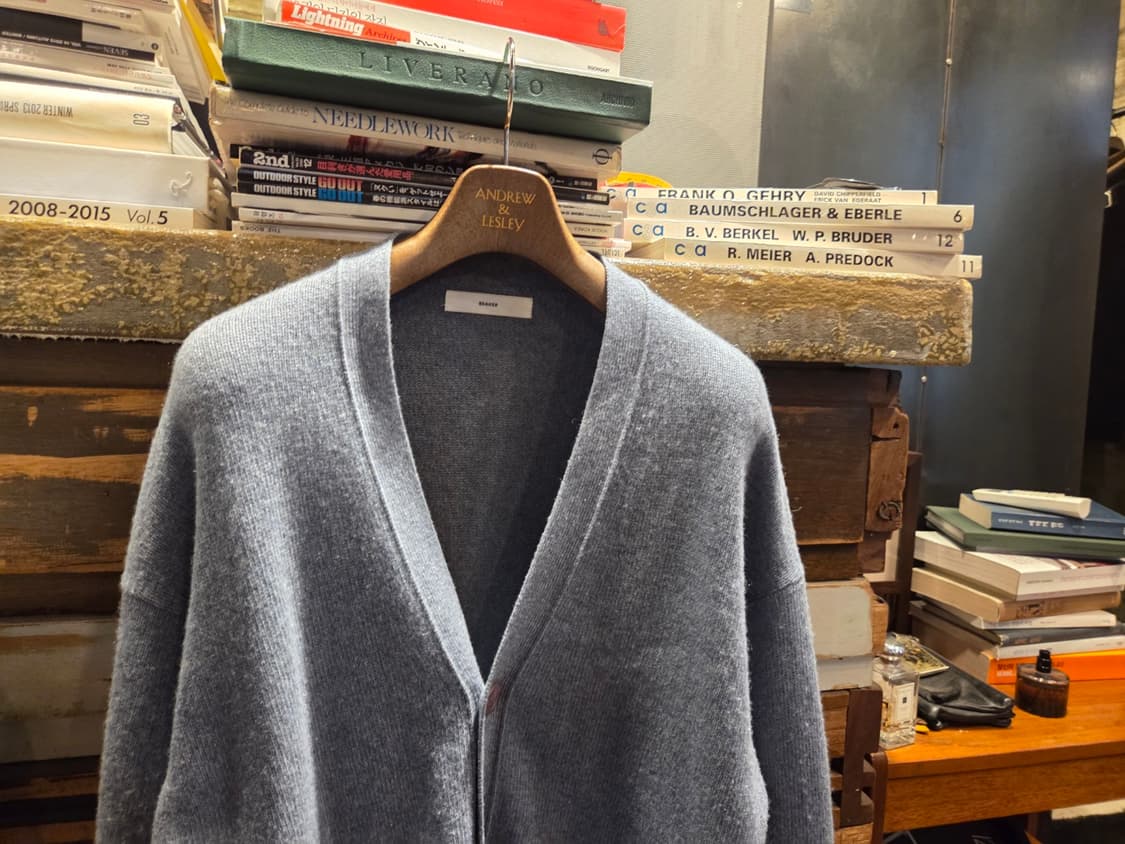 비이커 램스울 카디건 상품이미지2