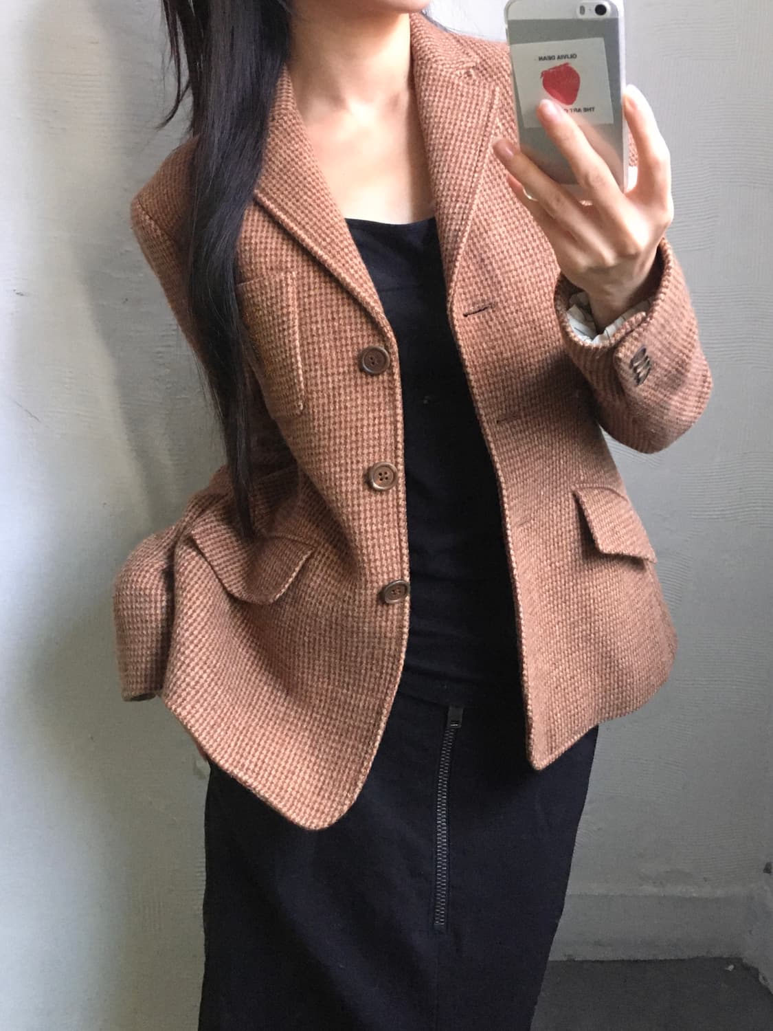 Polo 랄프로렌 레드베이지 울 자수 블레이저 상품이미지1