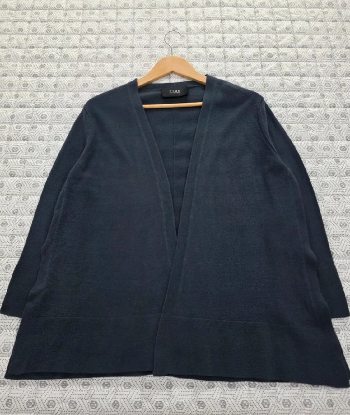 TIME 네이비 롱 가디건 ~55반 상품이미지1