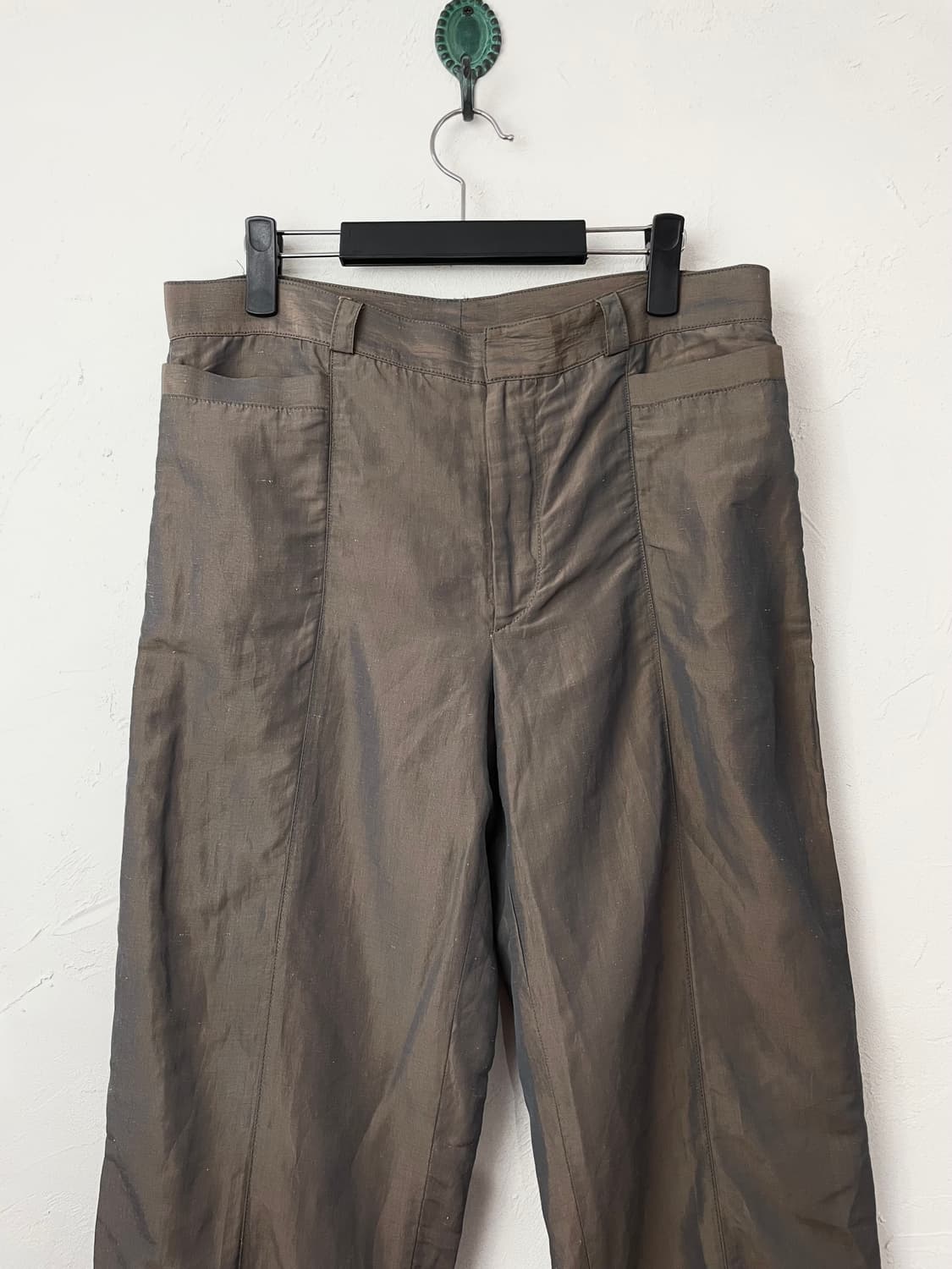 90s 베르수스 베르사체 리넨 블렌디드 트라우저 상품이미지2