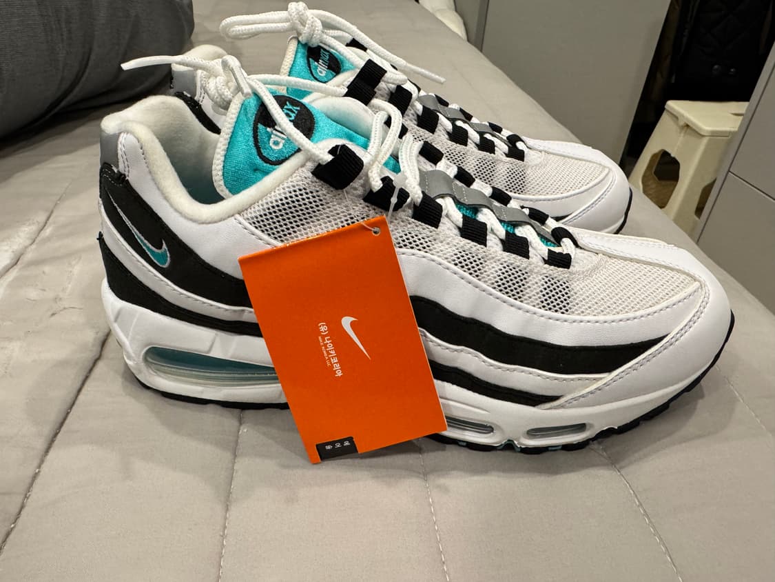 에어맥스 95 OG WHITE BLACK AIR MAX 95 상품이미지1