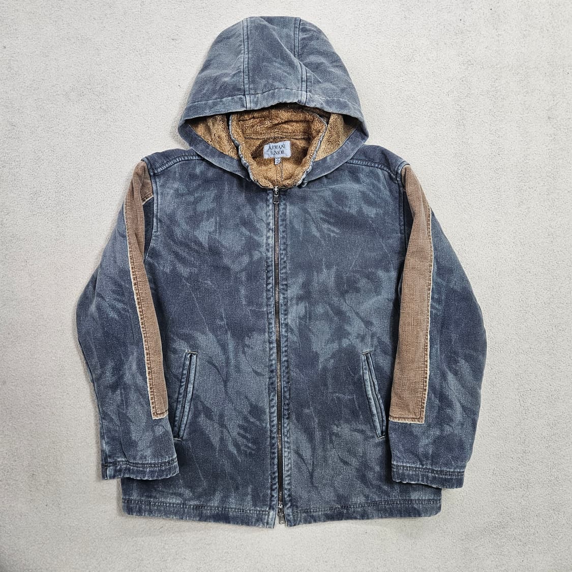아르마니 주니어 쉐르파 후드 자켓 40 상품이미지3