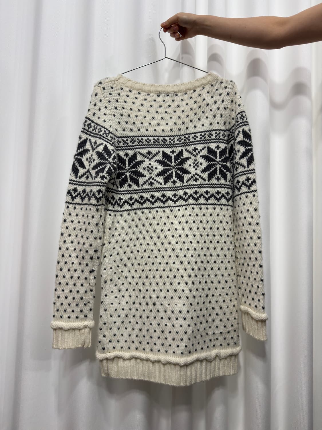 winter pattern onepiece 상품이미지7