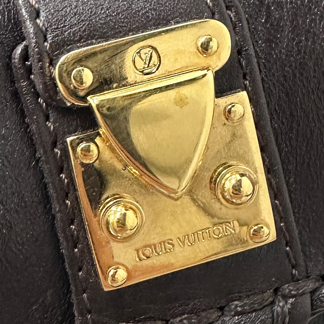 루이비통 레더 로퍼 다크브라운 37.5 240-245mm 상품이미지3