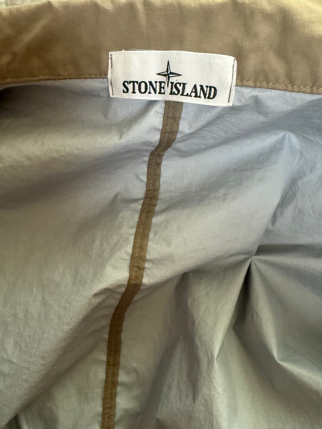 새상품급 스톤아일랜드 멤브라나 바람막이 (도브그레이) 상품이미지6