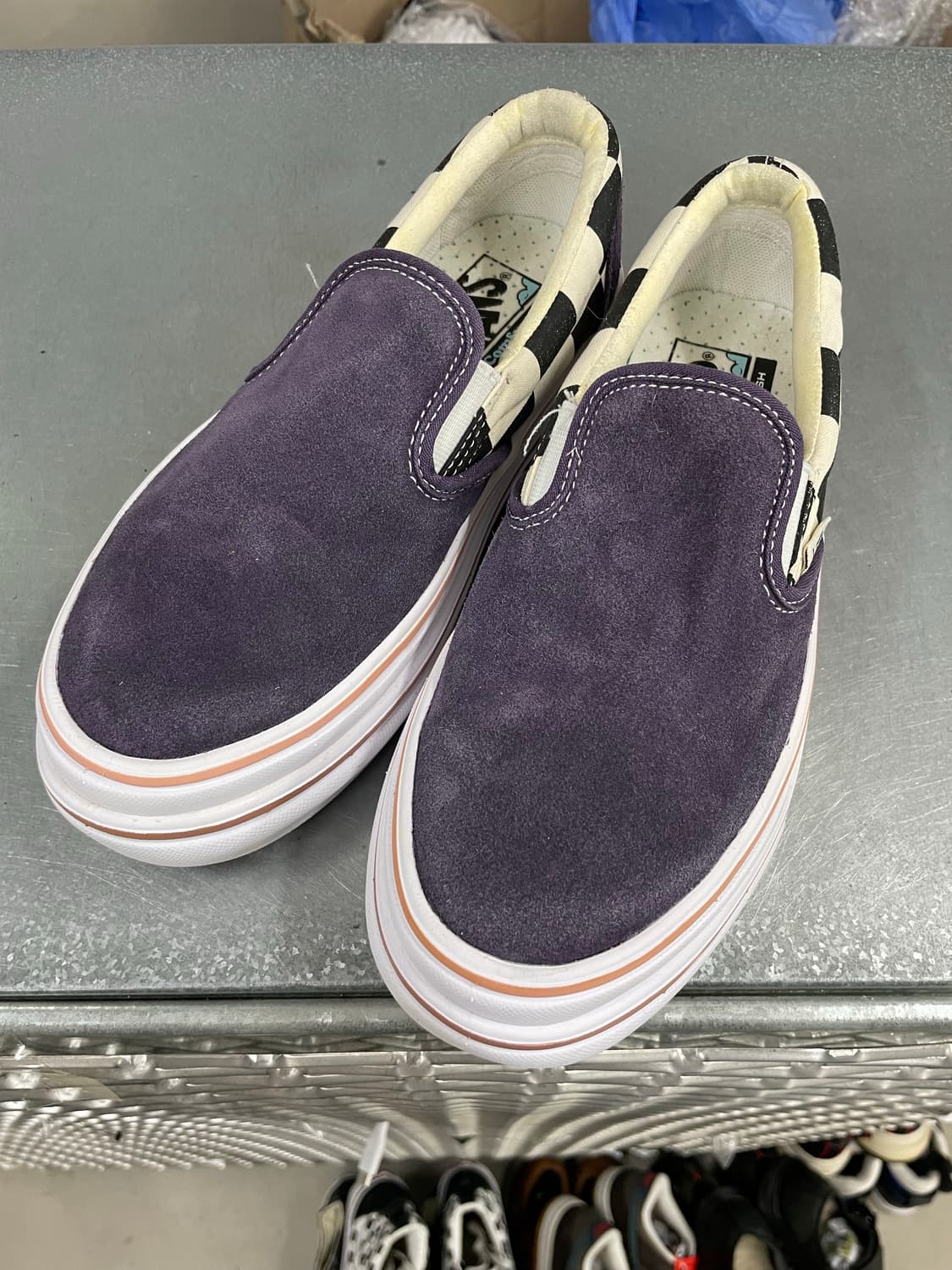 반스 컴피쿠쉬 퍼플 벨벳 225 (gr-4607) 상품이미지2