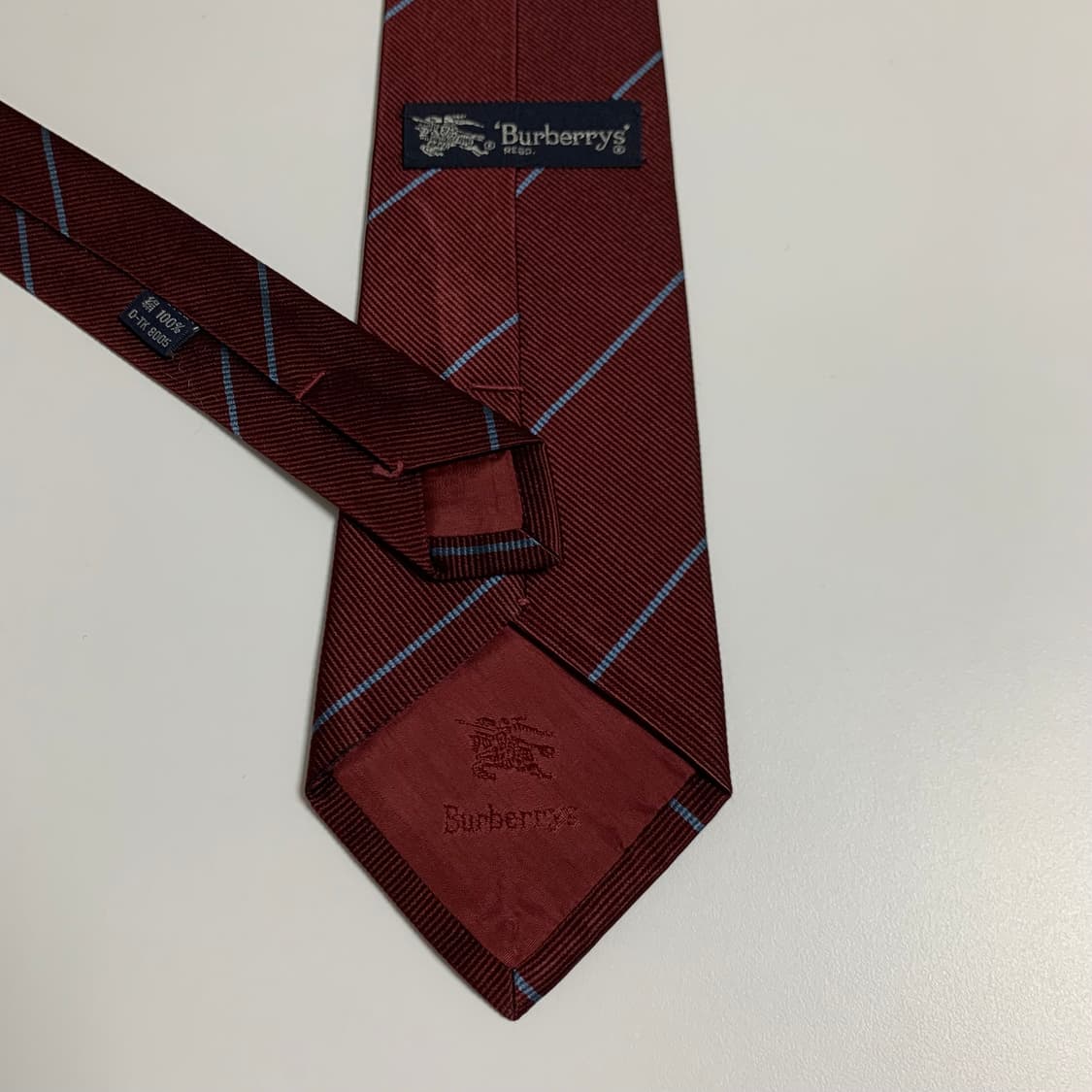 버버리(BURBERRY) 스트라이프 명품 클래식넥타이 A+등급 7.6cm 상품이미지6