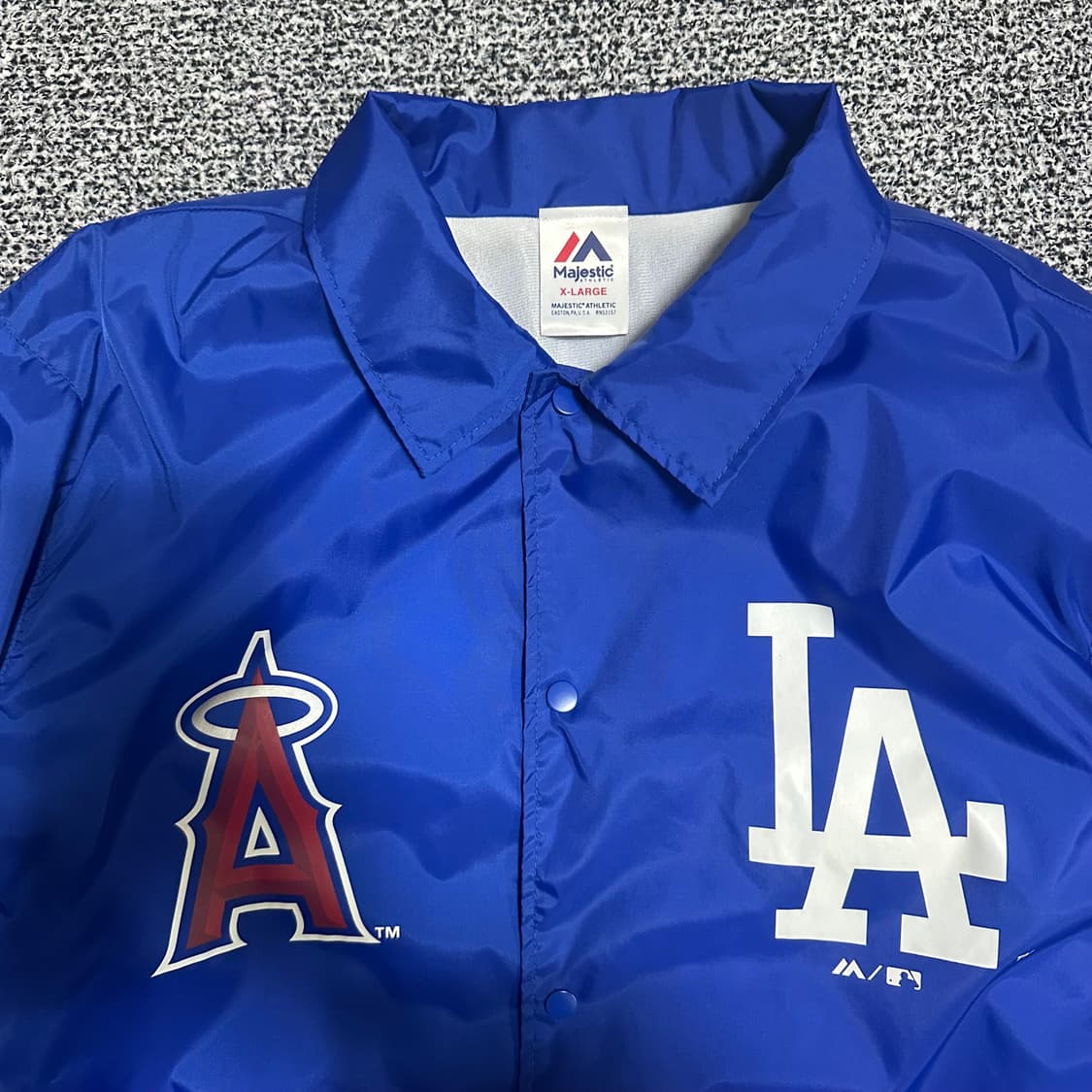 (XL) 마제스틱 MLB 코치 자켓 바람막이 상품이미지2