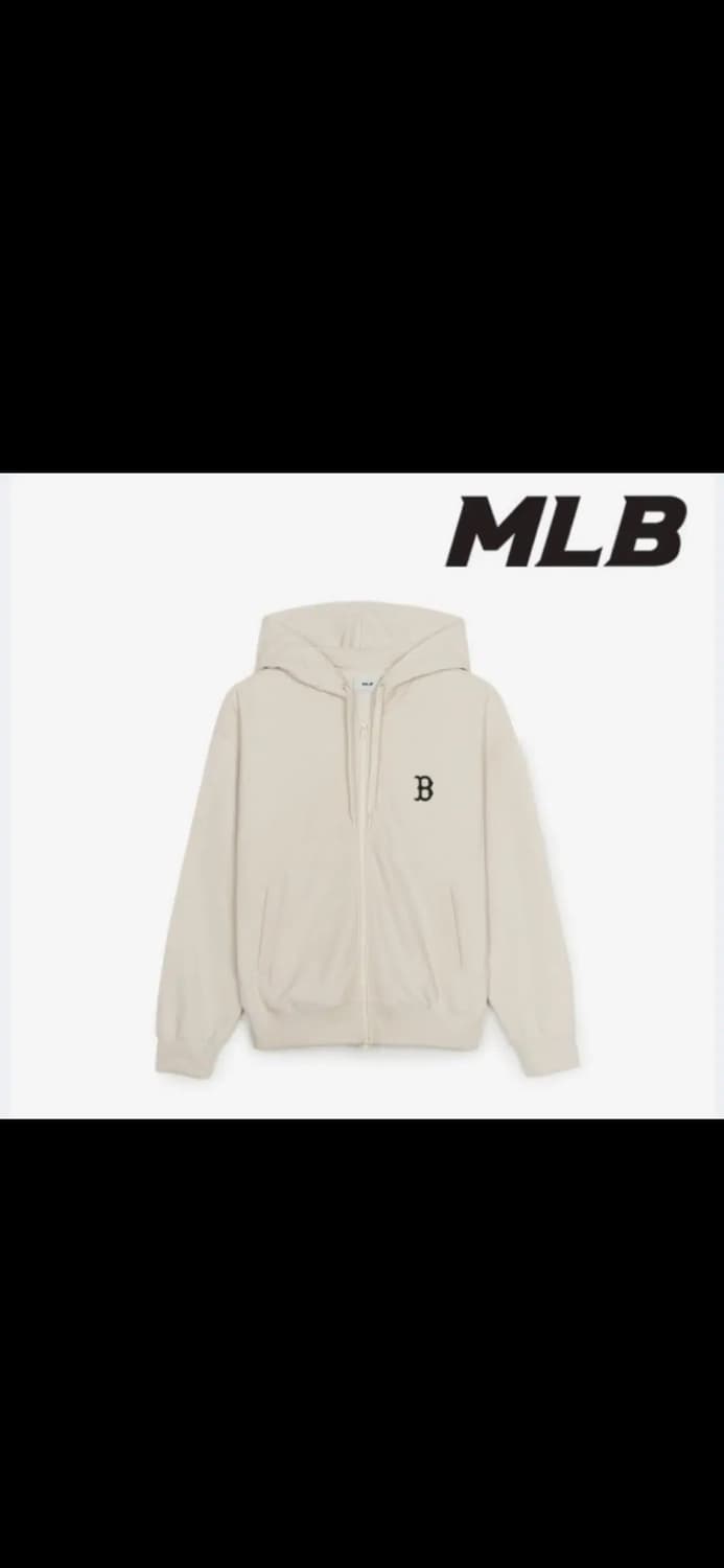MLB 엠엘비 베이직 와플 후드집업 XXL 상품이미지1