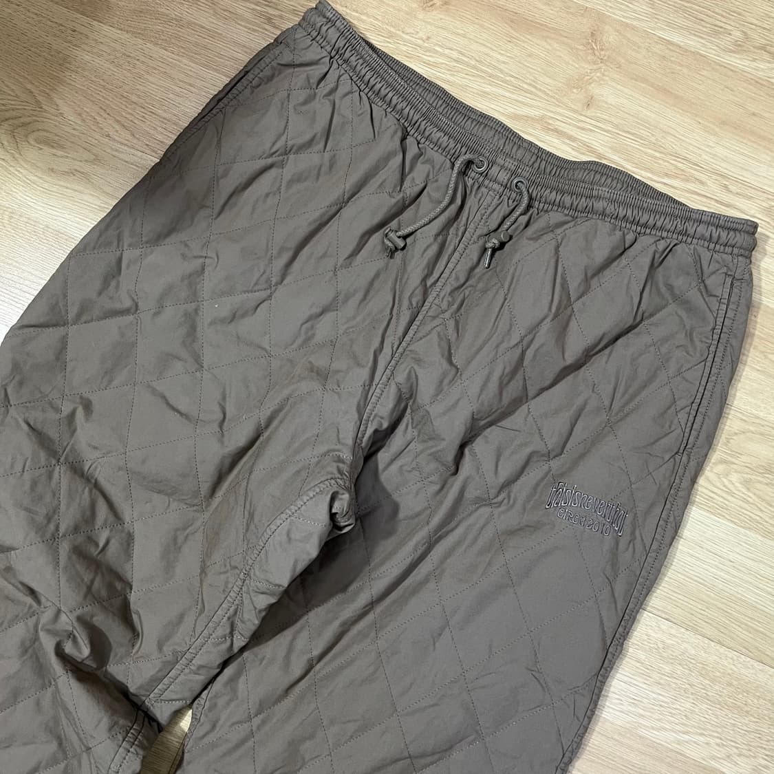 [XL] 디스이즈네버댓 다이아몬드 퀼팅 팬츠 바지 상품이미지3