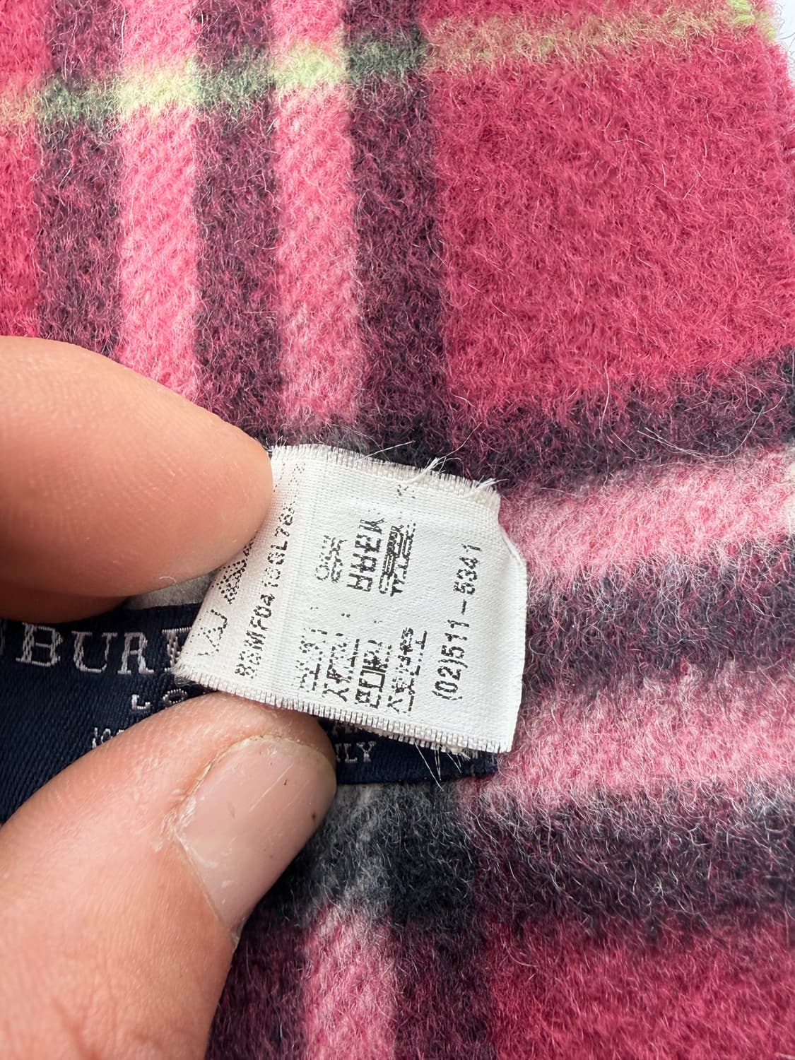 정품)버버리머플러 상품이미지4