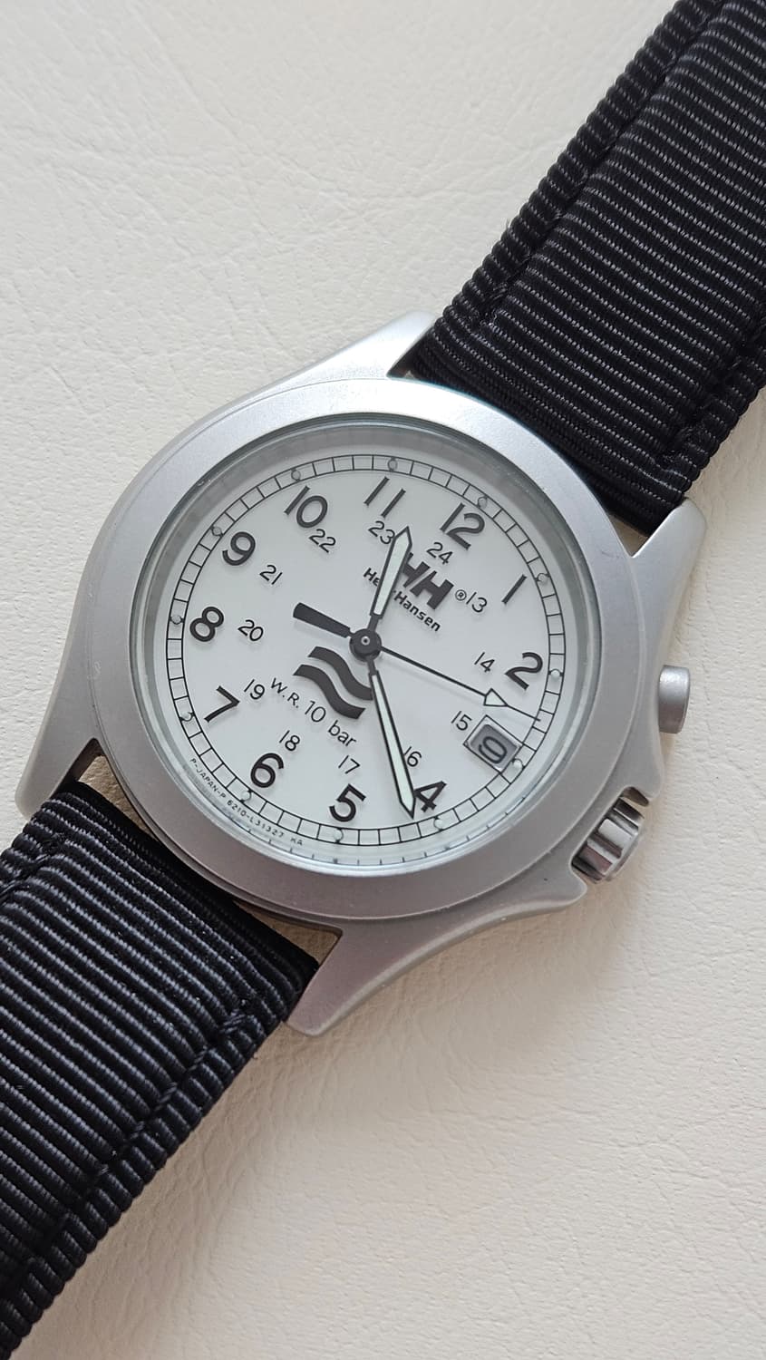 시티즌 헬리한센 시계 블랙 나토밴드 상품이미지4