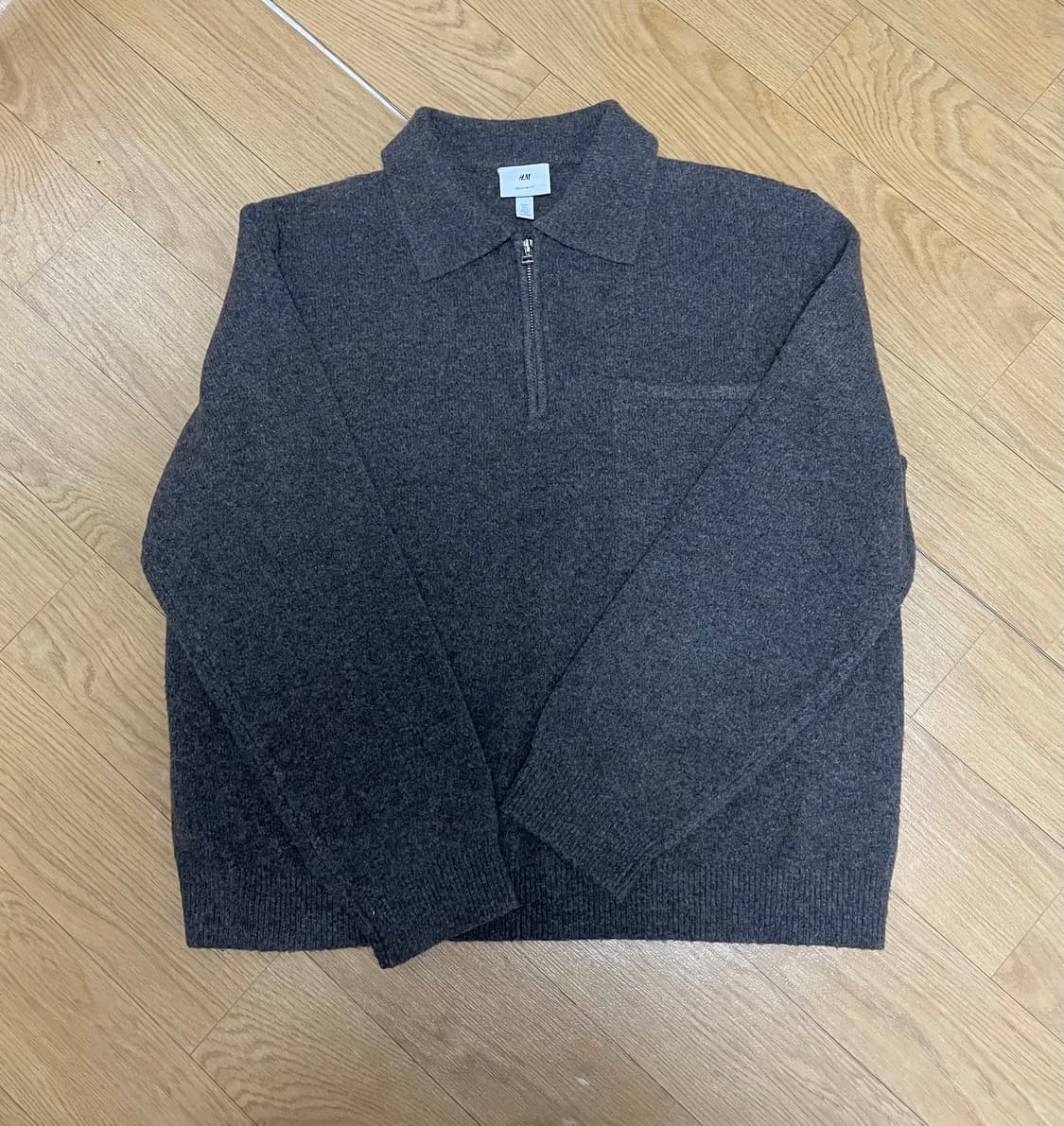 h&m 카라 니트(L) 상품이미지1