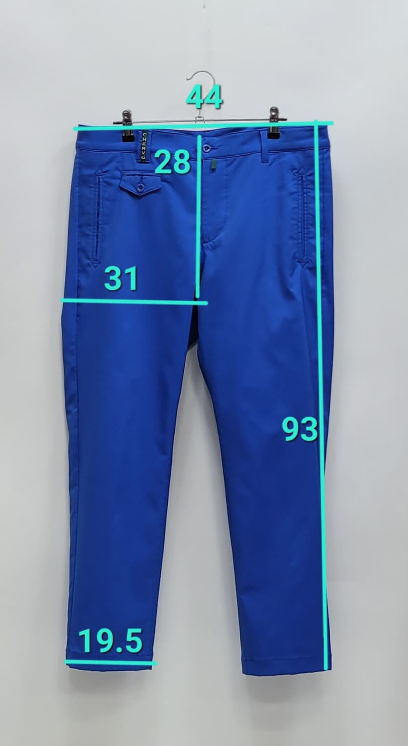 CHERVO 쉐르보 골프 기능성 팬츠 / 남 50 (추천 33~34)블루 상품이미지10
