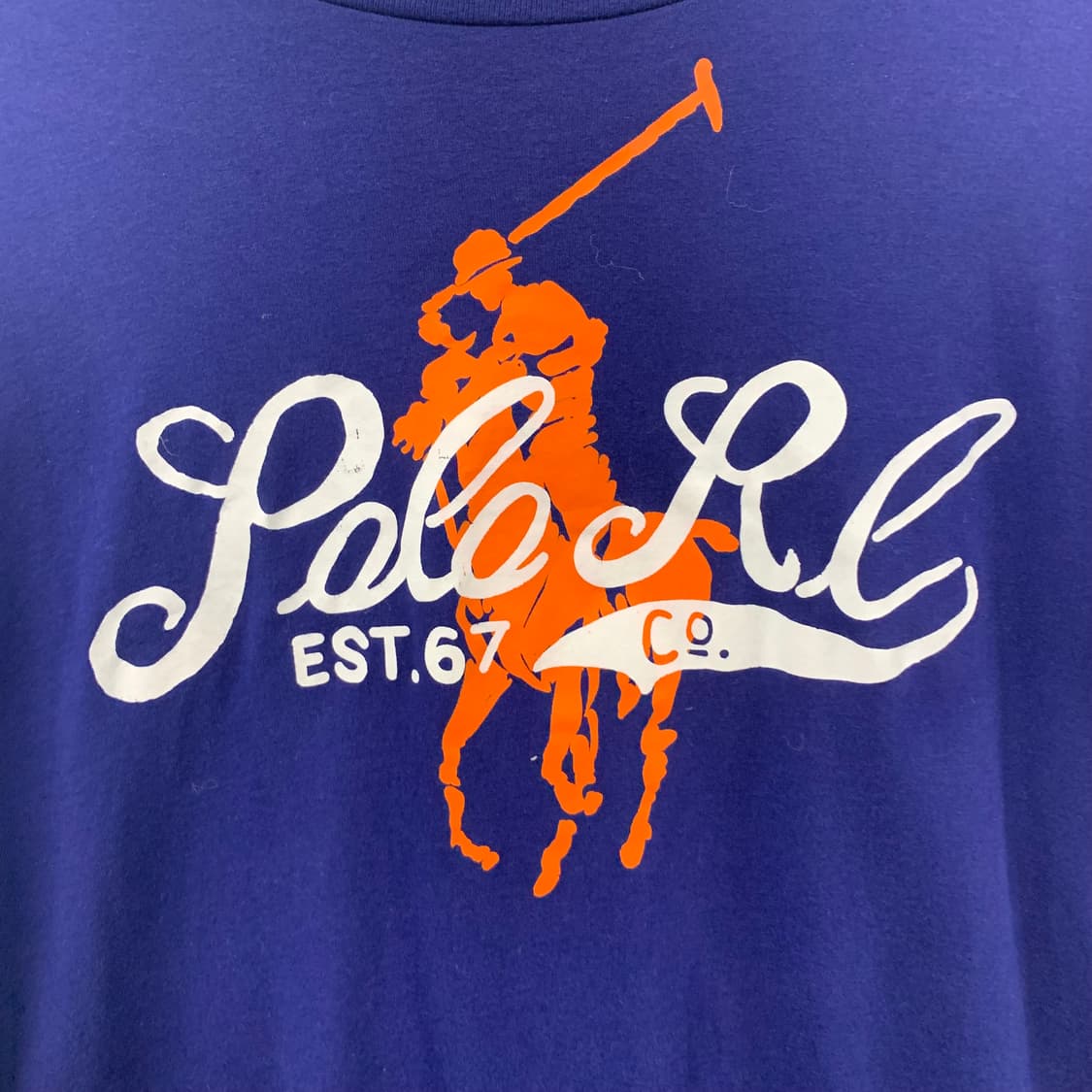 폴로 랄프로렌 빅포니 네이비 롱 슬리브 긴팔티 상품이미지3