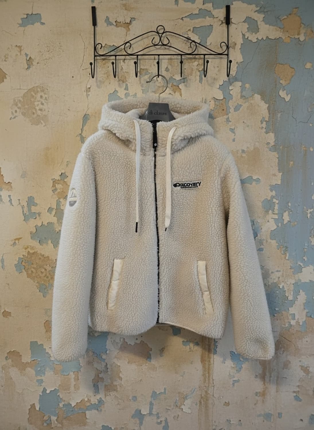 디스커버리 뽀글이 후드 자켓 S 상품이미지1