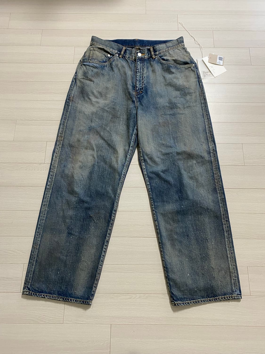 Ancellm 테이퍼드 5P 데님 팬츠 3 상품이미지1