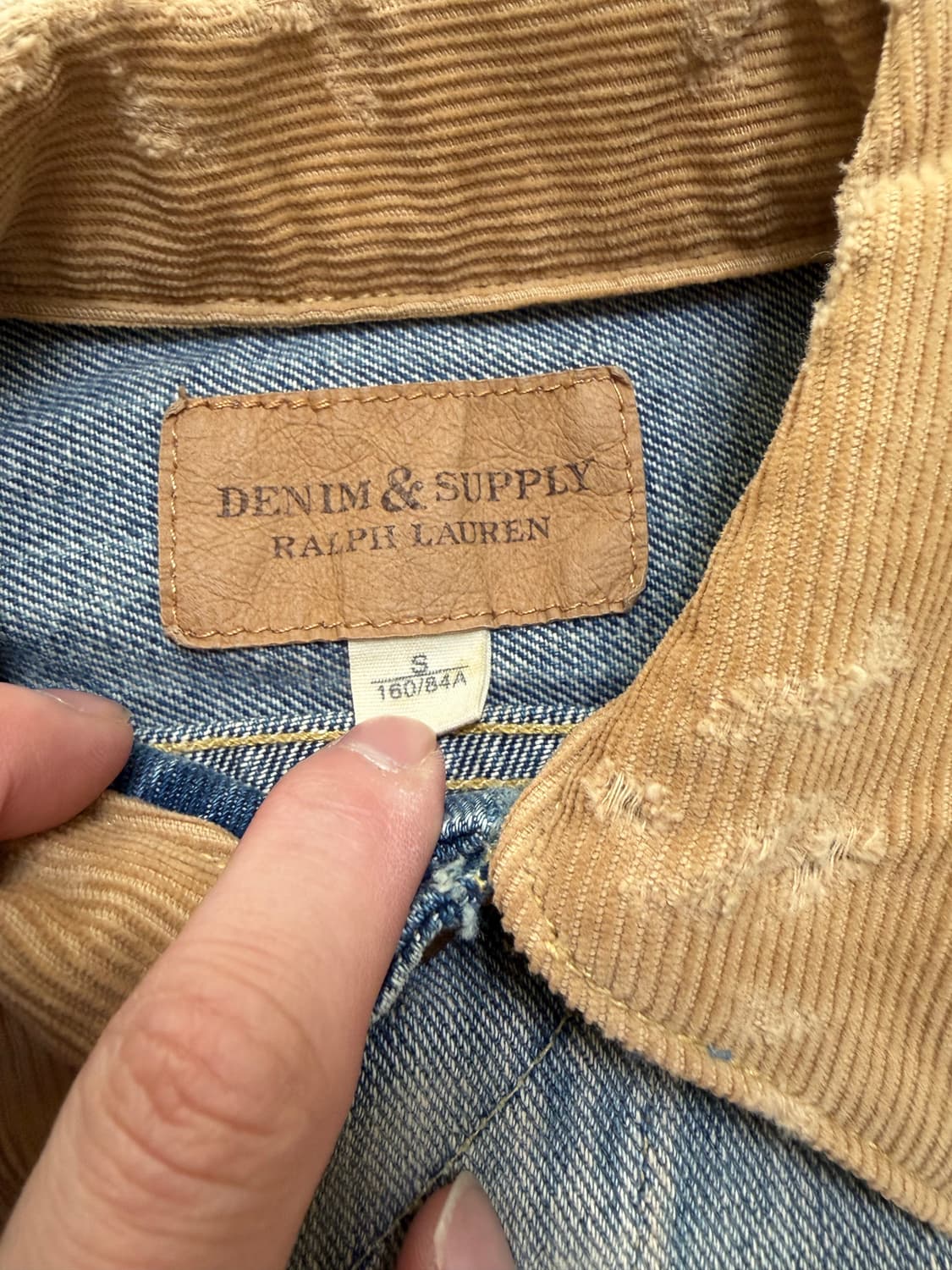 [S] 폴로 랄프로렌 데님&서플라이 101-J 모티브 데님 청자켓 상품이미지2