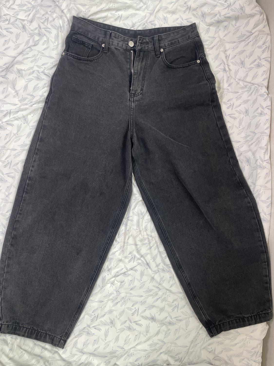 노매뉴얼 와이드 데님 팬츠 상품이미지3