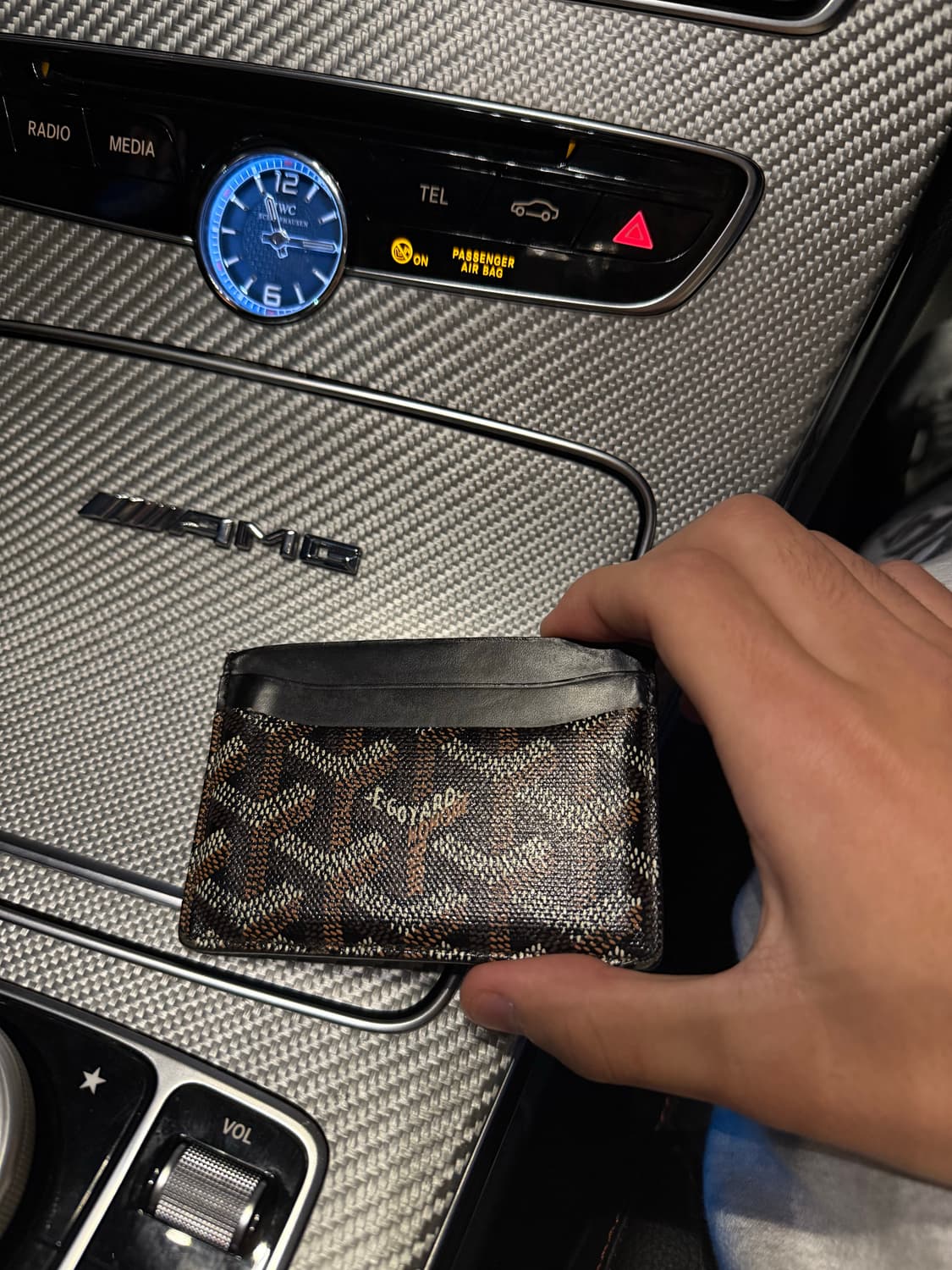 고야드 생쉴피스 블랙 카드지갑 상품이미지1