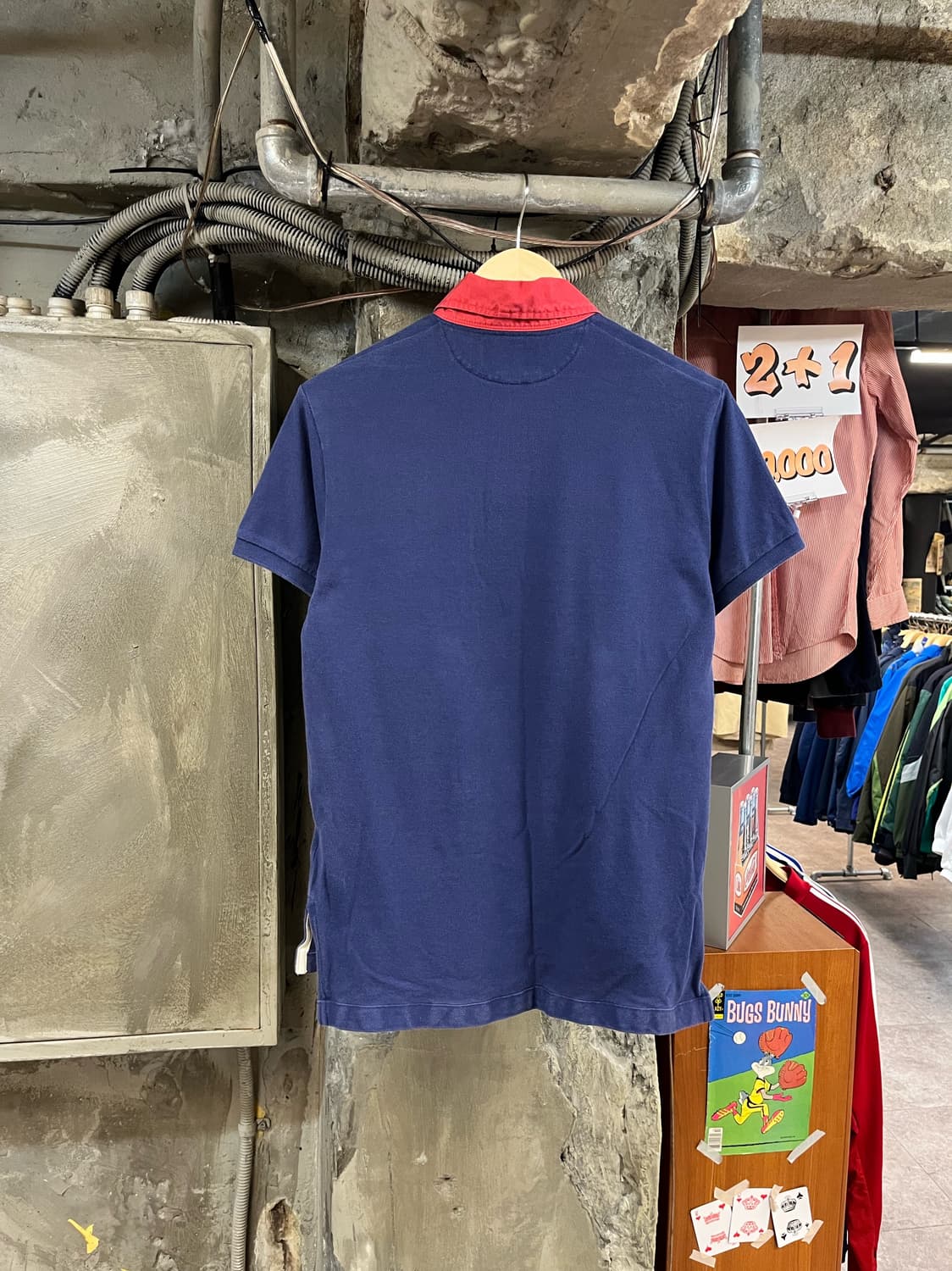 폴로 랄프로렌 반팔 카라티 네이비 M #csz3163 상품이미지2